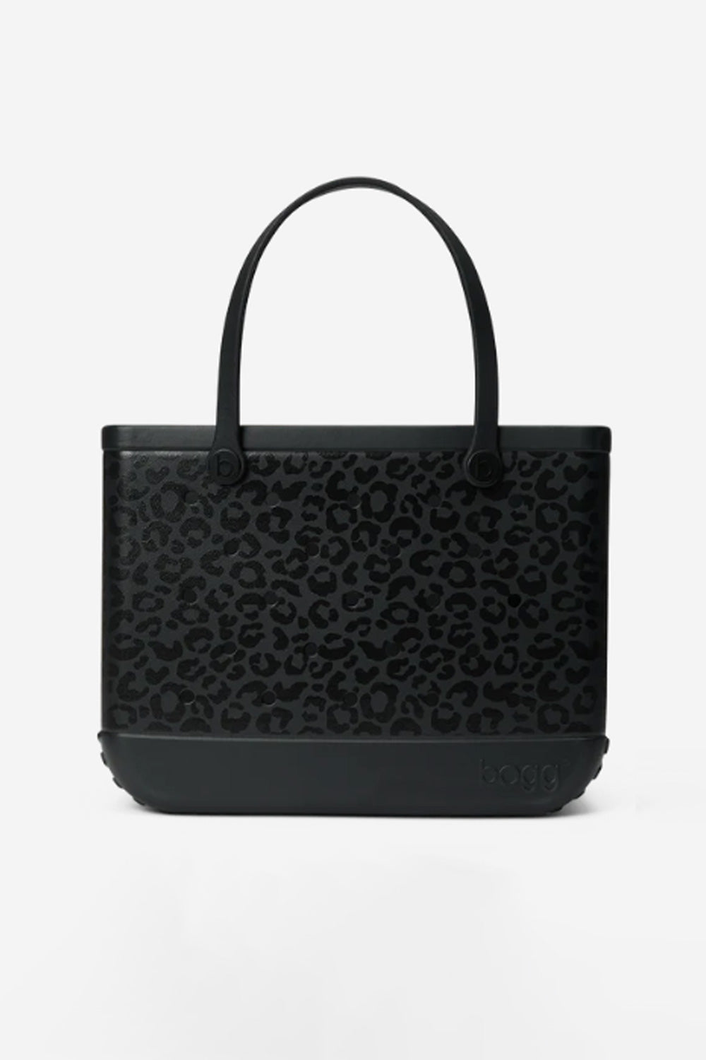 Bogg Bag Original Large Bogg Bag in Onyx Leopard Black