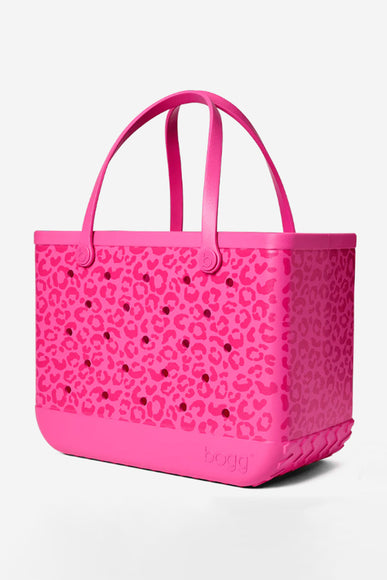 Bogg Bag Original Large Bogg Bag in Pink Leopard