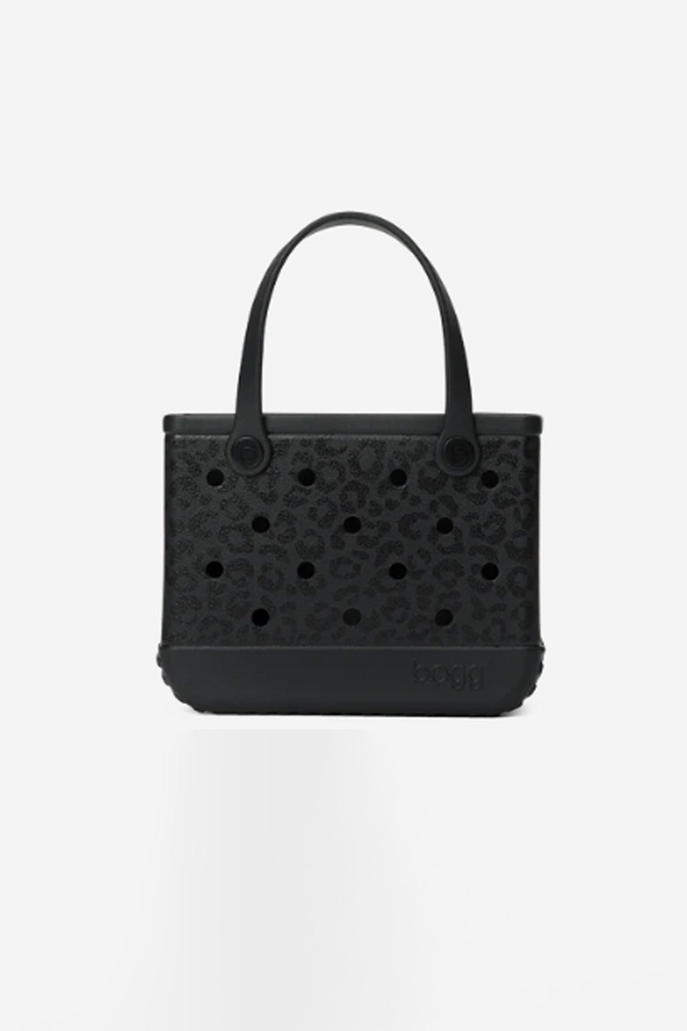 Bogg Bag Bitty Bogg Bag in Onyx Leopard Black