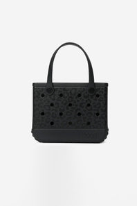 Bogg Bag Bitty Bogg Bag in Onyx Leopard Black