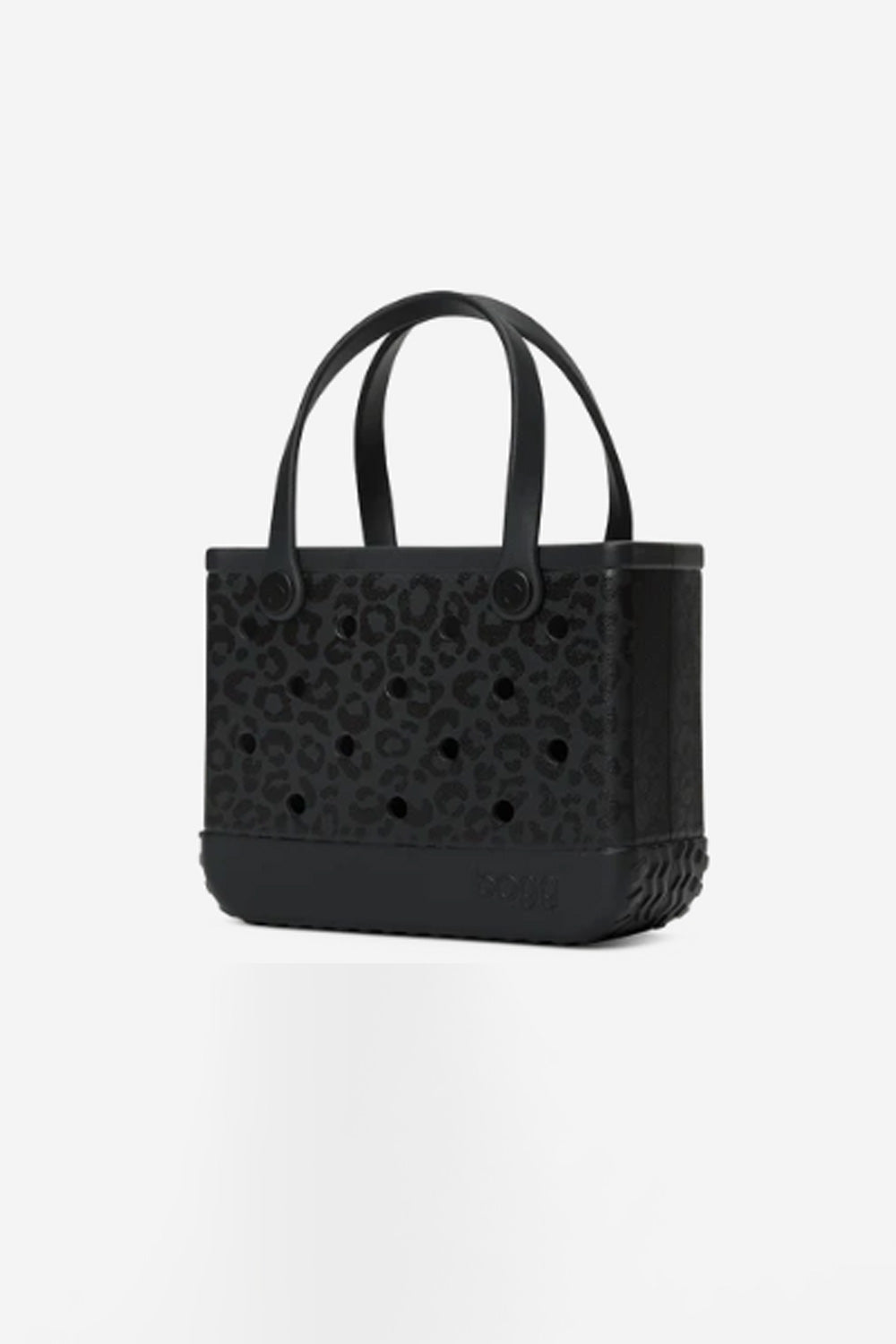 Bogg Bag Bitty Bogg Bag in Onyx Leopard Black