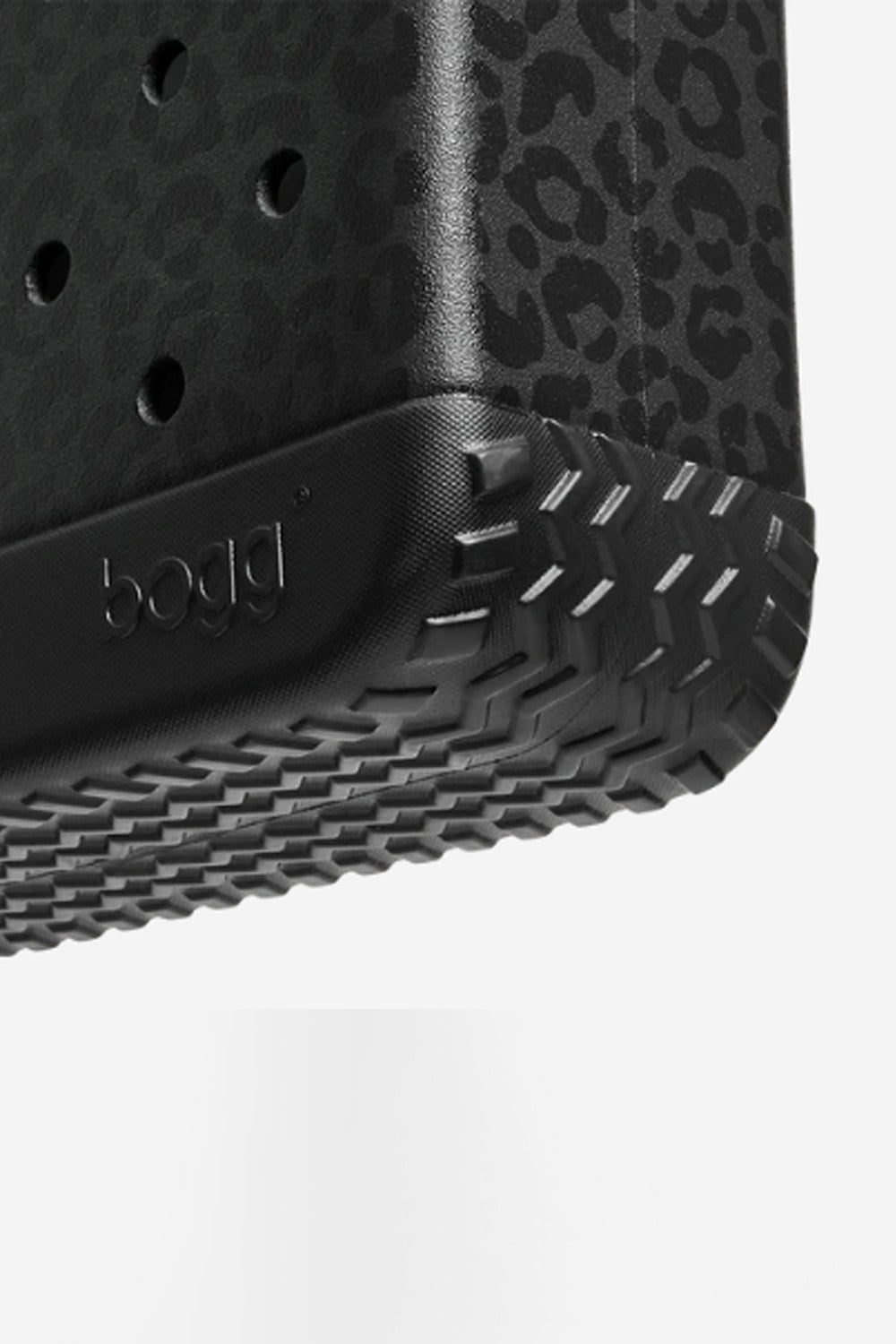 Bogg Bag Bitty Bogg Bag in Onyx Leopard Black