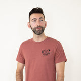 Brew City Apparel Busch Light Duck Scene T-Shirt for Men in Red