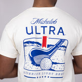 Michelob Ultra Driver T-Shirt for Men in Cream