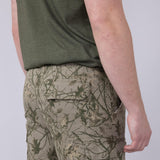 Brooklyn Cloth Washed Twill Shorts for Men in Camo Green