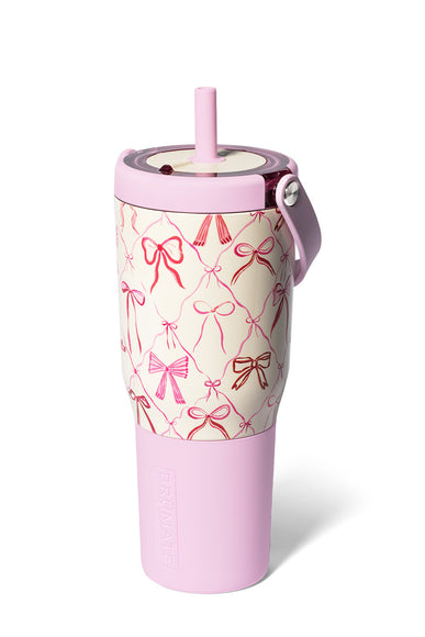 BruMate Resa 35 oz Tumbler in Pink Bows