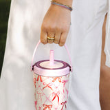 BruMate Resa 35 oz Tumbler in Pink Bows