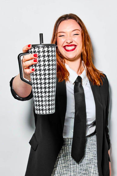 BruMate Era 40oz Tumbler in Houndstooth