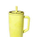 BruMate Era 40oz Tumbler in Citrus Daisy