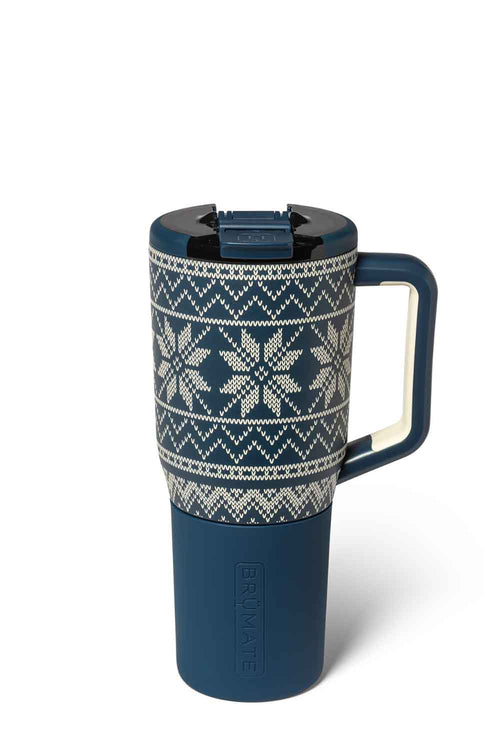 BruMate Muv 35 oz Tumbler in Alpine Knit