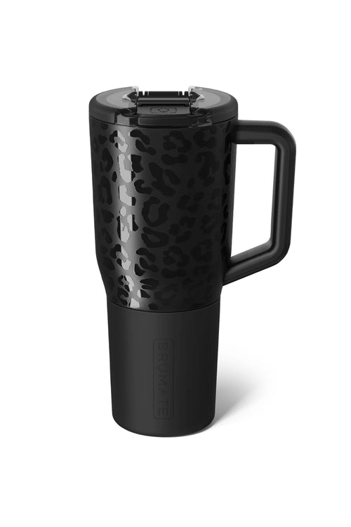 BruMate Muv 35 oz Tumbler in Black Leopard