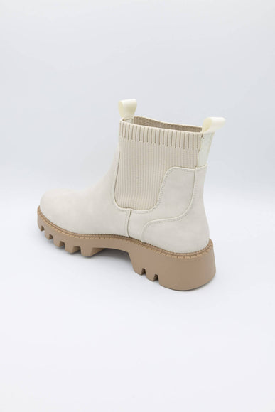 B52 by Bullboxer Lug Booties for Women in Off White