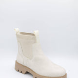 B52 by Bullboxer Lug Booties for Women in Off White