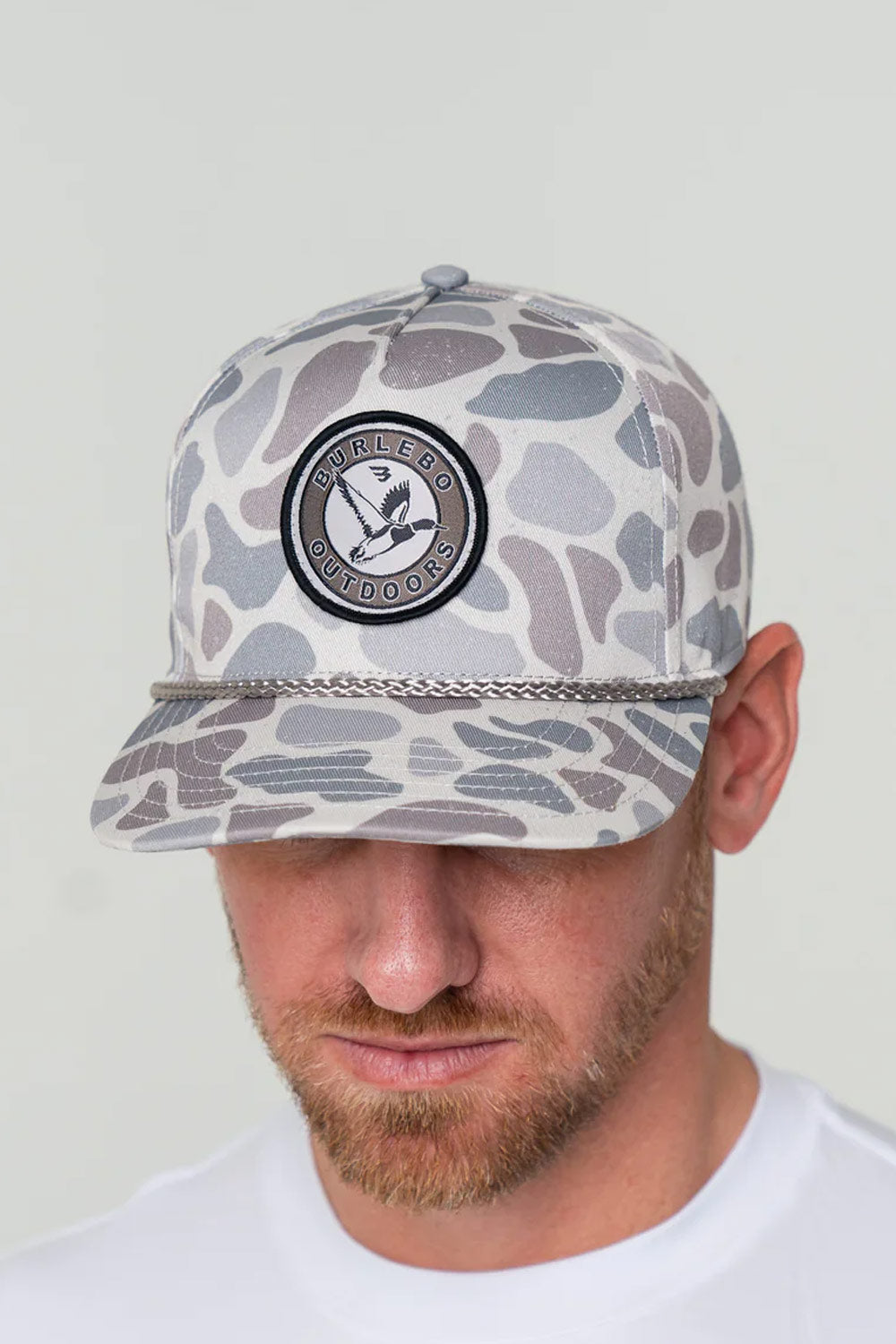 Burlebo Circle Mallard Hat for Men in Classic Deer Camo
