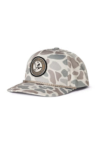 Burlebo Circle Mallard Hat for Men in Classic Deer Camo