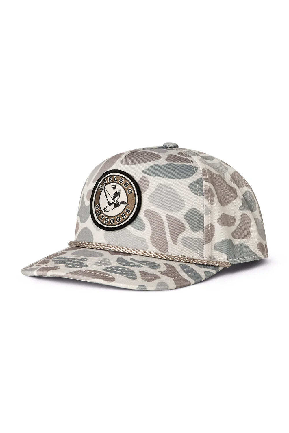 Burlebo Circle Mallard Hat for Men in Classic Deer Camo