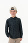 Burlebo Youth Performance Hoodie for Boys in Black Camo
