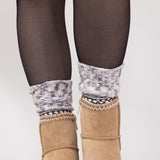 C&C California Aspen Braided Booties for Women in Camel 