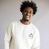 Royal Palms Crewneck for Men in Sand 