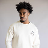 Royal Palms Crewneck for Men in Sand 