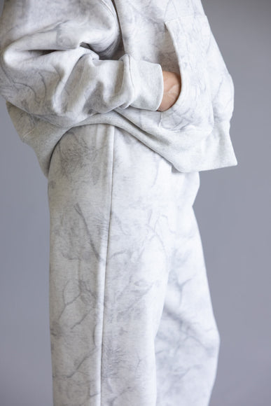 Camo Print Sweatpants for Women in Grey