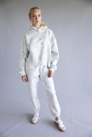 Camo Print Sweatpants for Women in Grey