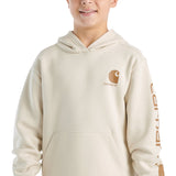 Classic Carhart Youth Pullover Hoodie in Beige  