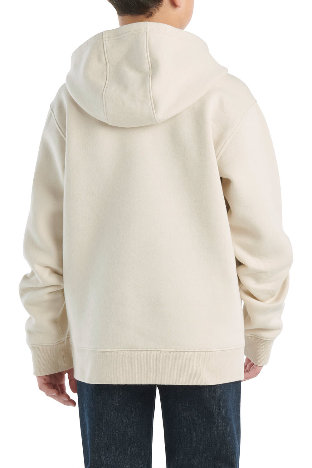 Classic Carhart Youth Pullover Hoodie in Beige 