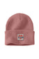 Carhartt Knit Heart Patch Beanie for Women in Rose Tint