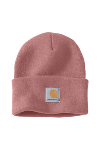  Carhartt Knit Cuffed Beanie in Rose