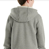 Carhartt Full Zip Sweatshirt for Boys in Charcoal Heather