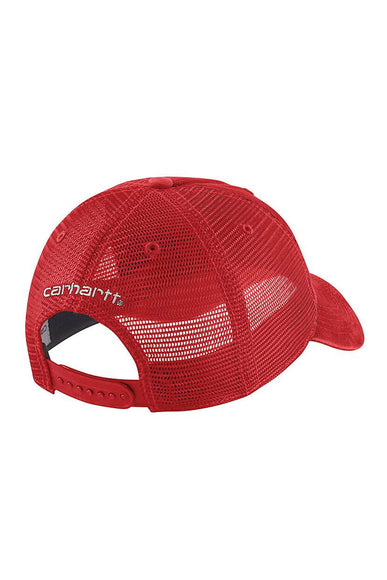 Carhartt Canvas Mesh Back Cap in Red