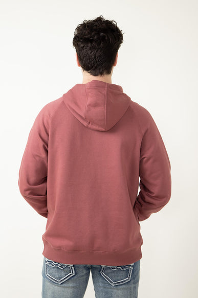 Carhartt Force Relaxed Fit Lightweight Logo Graphic Hoodie for Men in Red
