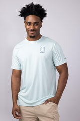 ★Carhartt★ 難燃性Carhartt Force ロゴ グラフィックTシャツ Carhartt CT104616 T-Shirt with Custom Embroidery