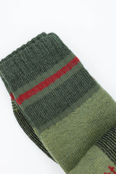 Carhartt Heavyweight Synthetic-Wool Blend 2 Pack Boot Socks for Men in Burnt Olive