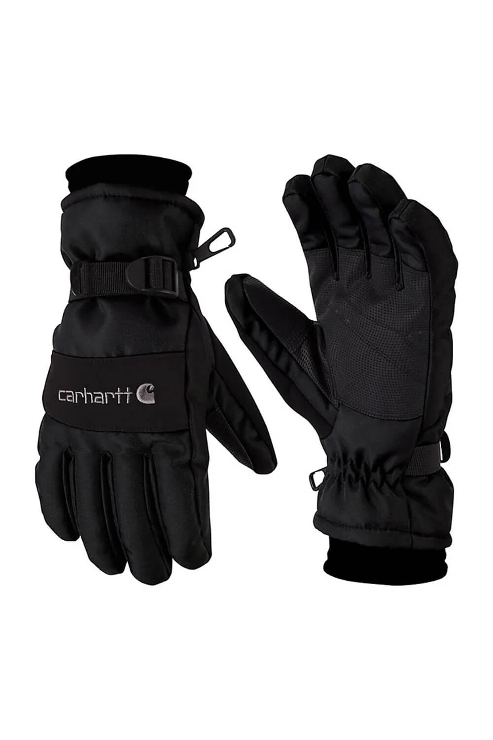 Carhartt Insulated Waterproof Gloves for Men in Black