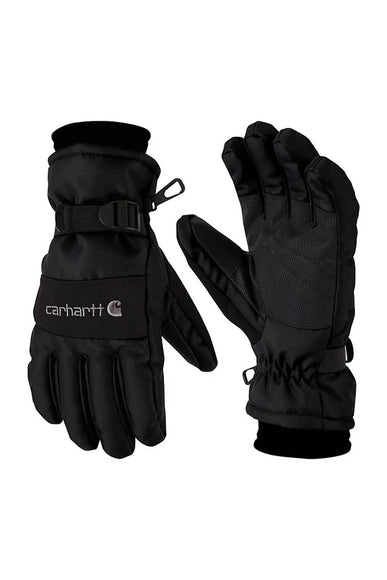 Carhartt Insulated Waterproof Gloves for Men in Black