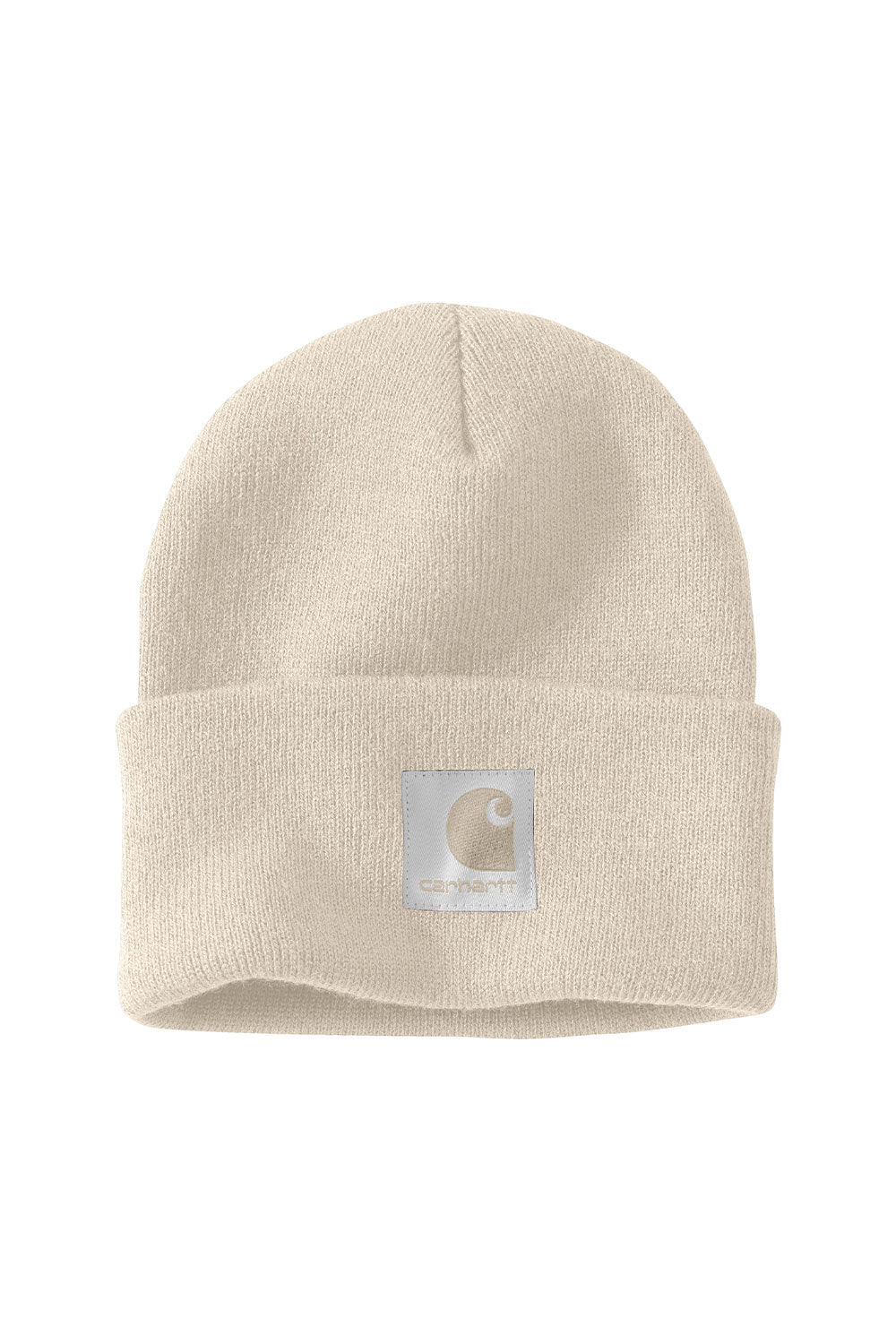 Carhartt Knit Satin Lined Beanies for Women in Oat Milk