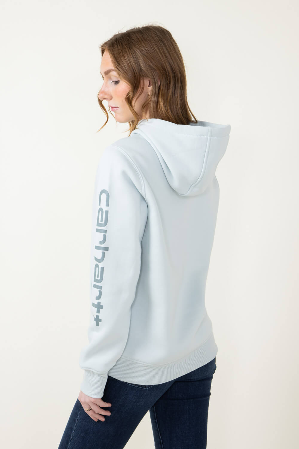 Womens blue carhartt 2025 hoodie