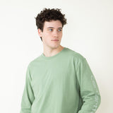 Carhartt Long Sleeve Logo T-Shirt for Men in Green