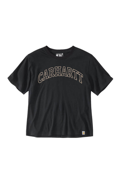Carhartt Loose Fit Lightweight Graphic T-Shirt for Women in Black 