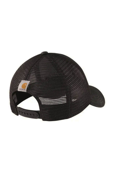 Carhartt Canvas Mesh Back Trucker Hat for Men in Black