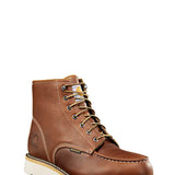 Carhartt Waterproof 6-Inch Wedge Boots for Men in Red Brown 