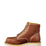 Carhartt Waterproof 6-Inch Wedge Boots for Men in Red Brown 