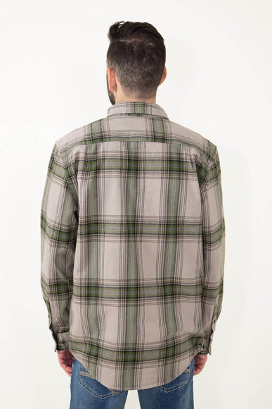 Carhartt Heavyweight Plaid Flannel for Men in Tan