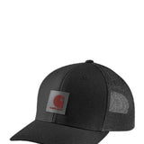 Carhartt Rugged Flex Logo Patch Trucker Hat for Men in Black
