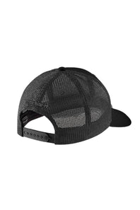Carhartt Rugged Flex Logo Patch Trucker Hat for Men in Black