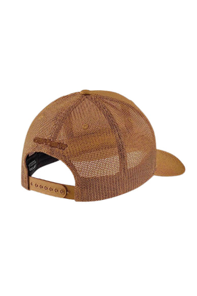 Carhartt Rugged Flex Logo Patch Trucker Hat for Men in Brown