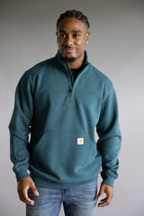Carhartt ダークグリーン ジップアップスウェット　値下げしました！ Carhartt ダークグリーン ジップアップスウェット 値下げしま