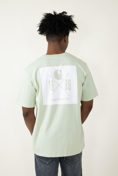 Carhartt Relaxed Fit Heavyweight Pocket 1889 T-Shirt for Men in Green